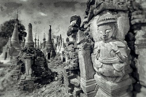 Pagode's indein Myanmar.