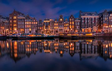 Winter nights in Amsterdam by Georgios Kossieris