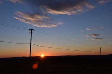 À l'aube d'un matin d'automne sur Claude Laprise