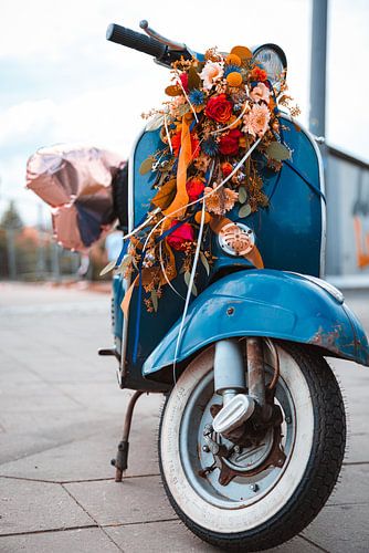Old scooter in Berlin