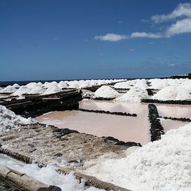zout uit de zee gewonnen op la palma von Rick Van der bijl
