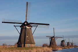 The Famous Windmills of Kinderdijk by Stephan Spelde