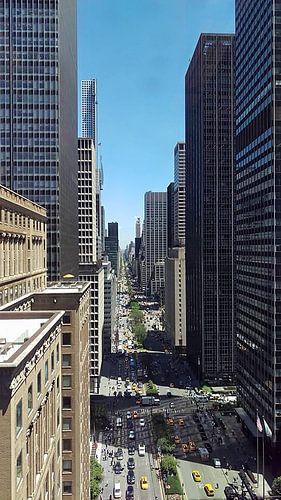 View on Park Avenue - New York City
