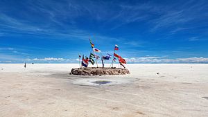 Das Salar de Uyuni in Bolivien