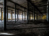 Usine abandonnée Allemagne HDR Piano