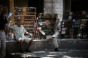 Kubanische Buchhändler von Karel Ham