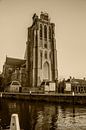 Large church Sepia by Henk Hartzheim thumbnail