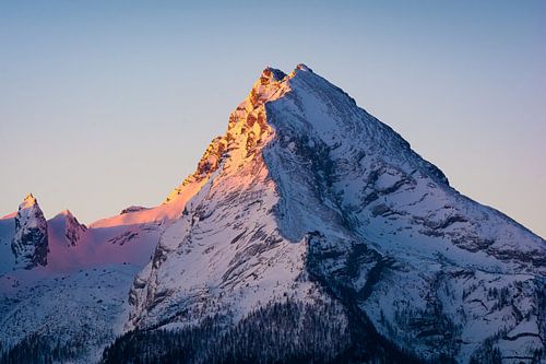 Le roi Watzmann au lever du soleil sur Martin Wasilewski