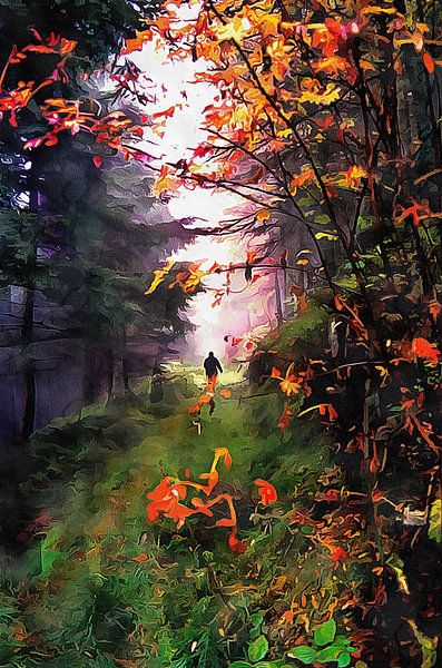 An Autumn Walk by Dorothy Berry-Lound