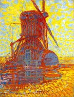 Mill in sunlight, Piet Mondrian, 1908