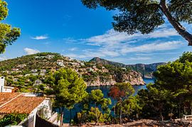 Island scenery on Mallorca, beautiful seaside of Port de Andratx by Alex Winter