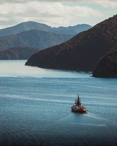 Boat in New Zealand