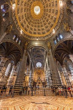 Die Kuppel im Dom von Siena von Denis Feiner