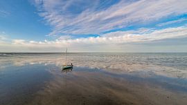 Waiting for high tide on Texel's mudflats by Richard Heerschap Fotografie