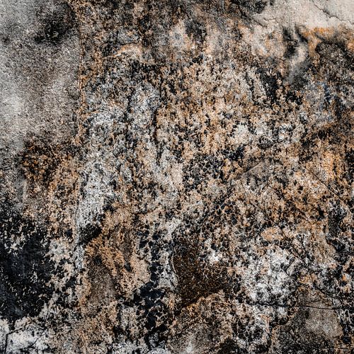 Warm tijger hart Abstract Kunstwerk