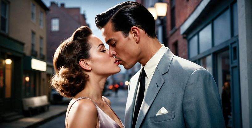 Timeless Movie Kiss by Arjen Roos