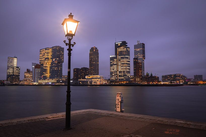 Rotterdam Skyline Lantaarn van Zwoele Plaatjes