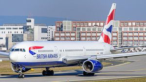 Passagierflugzeug vom Typ Boeing 767-300 der British Airways.