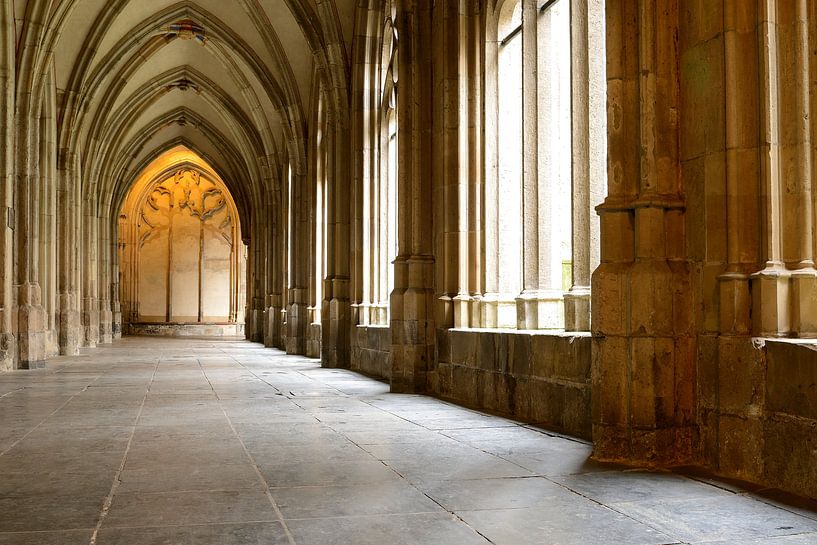 De kruisgang ten zuiden van het koor van de Utrechtse Domkerk van Merijn van der Vliet