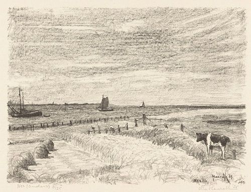 Nes (Ameland), Otto Hanrath, 1925