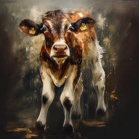 Kuh und Kalb von Marjolein Deelen