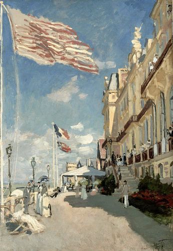 Hôtel des roches noires. Trouville, Claude Monet