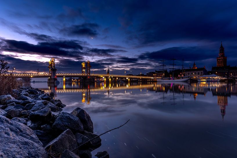 Stadsbrug Kampen van Dennie Jolink