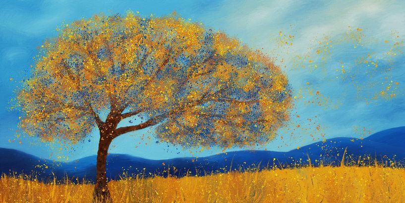 In a Golden Field by Frankie Soldado