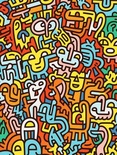 Mannen en vrouwen zijn verschillend | Abstracte verborgen voorwerp afbeelding