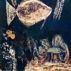 The fish and the lobster von Gabi Hampe