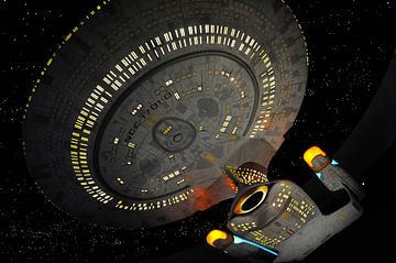 Star Trek Next Generation - USS Enterprise van Roel Ovinge