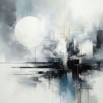 Sphären der Stille – Geometrische Abstraktion in Monochrom