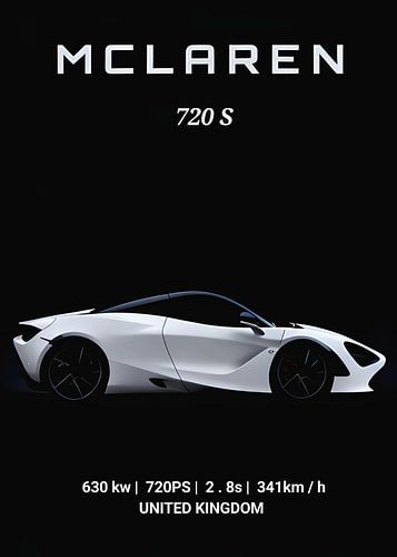 Mc Larent 720s blanc