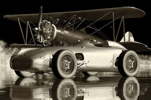 Mercedes W196 Silver Arrow 1954 - Raceauto