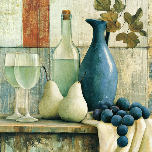 Nature morte rustique sur Jutta Maria Pusl