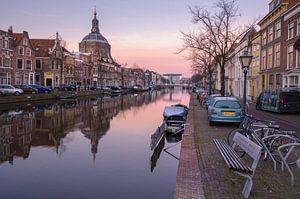 Vue de l'église Marekerk, Leyde