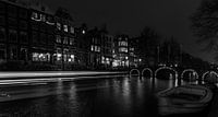 Amsterdam by Night van Bart van der Horst thumbnail