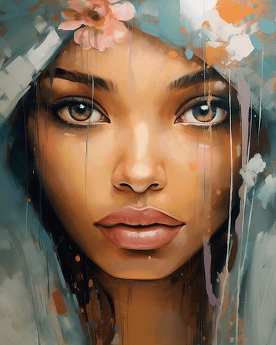 La fille aux beaux yeux