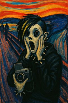 Screaming Through the Lens van GᎥรєlค Art Ŧ๏г Y๏ย