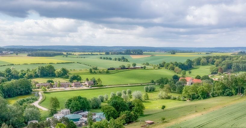 Luftaufnahme des Miljoenenlijntje in Südlimburg von John Kreukniet