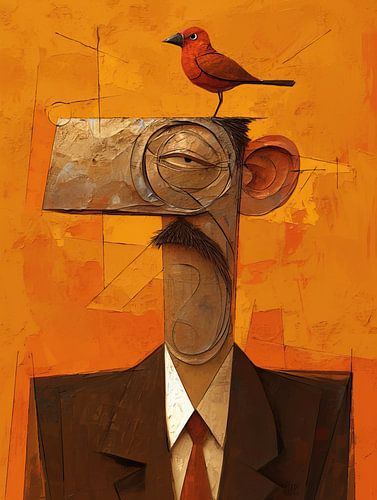 Surrealistisches Porträt