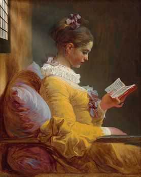 Liseuse, Jean-Honoré Fragonard - Rayons de soleil