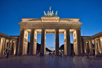 Brandenburg Gate with Festival of Lights