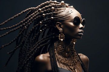 Afrikanische Eleganz von Karina Brouwer