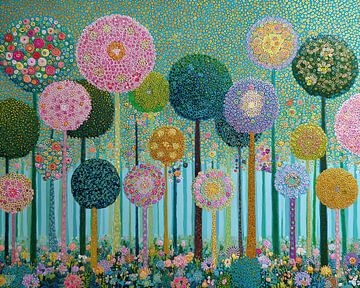 Bloemenbomen | Flower Balloons van I ❤ Bloemen