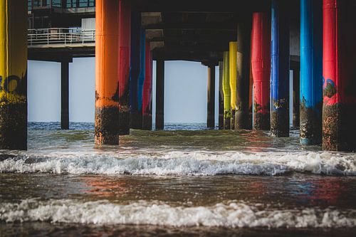 Colourful by the sea