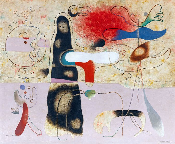 Urpflanzlich, WILLI BAUMEISTER, 1941 von Atelier Liesjes