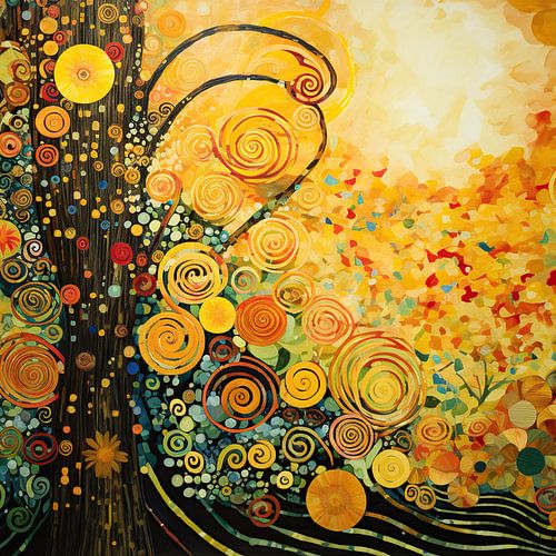 Autumnal Tree of Life | Abstract Autumn