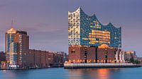 De Elbphilharmonie, Hamburg, Duitsland van Henk Meijer Photography thumbnail