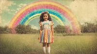 Neon Dreams and Rainbow Hues: Digital Surrealism